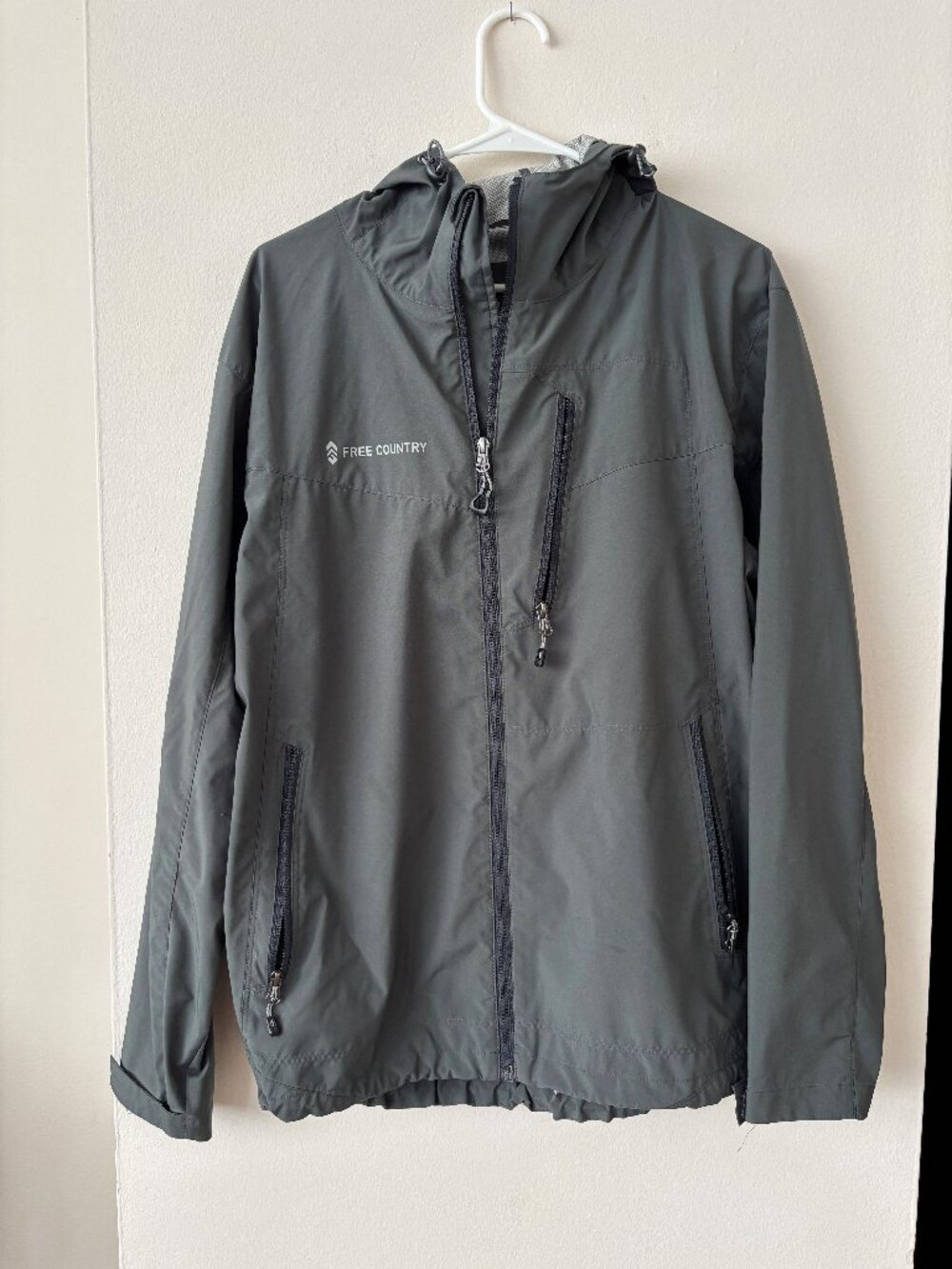 Free Country Gray Jacket Size Medium
